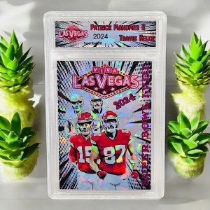 Patrick Mahomes II & Travis Kelce Art Card