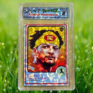 Patrick Mahomes II Limited Edition Artist Signed Card