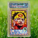 Patrick Mahomes II Limited Edition Artist Signed Card