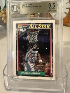 1992-93 Topps All-Star Michael Jordan Card