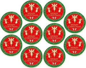 Bulk Pack of 10 Merry Christmas Coins