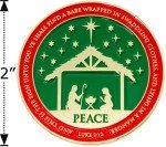 Bulk Pack of 10 Merry Christmas Coins