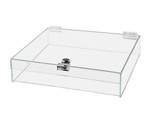 Clear Acrylic Display Case for Collectibles and Jewelry