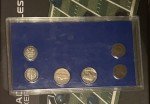 Vintage U.S. Double Minted Coin Set with Holder