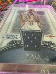 Yao Ming Houston Rockets Collectible Patch Card