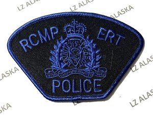 RCMP ERT Police Blue Collectible Patch