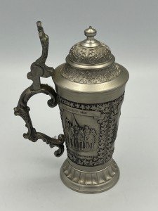 Vintage Pewter RCMP Adam & Adam Cup/Stein