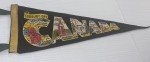 Sudbury Ontario RCMP Vintage Felt Pennant
