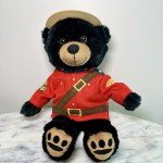 Vintage RCMP Teddy Bear - 10” Mounted Sergeant