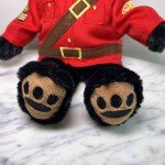 Vintage RCMP Teddy Bear - 10” Mounted Sergeant