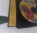 Sudbury Ontario RCMP Vintage Felt Pennant