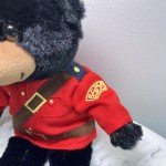 Vintage RCMP Teddy Bear - 10” Mounted Sergeant