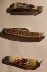 Set of 3 Vintage Pocket Knives - Sheffield