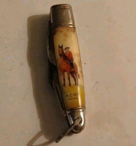 Richard Sheffield RCMP Pocket Knife Collectible