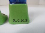 RCMP Royal Canadian Mounted Police Salt and Pepper Shakers