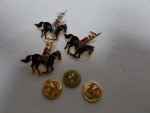 Set of 3 Vintage RCMP Collectible Pins