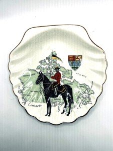 Royal Canadian Mounted Police Souvenir Plate