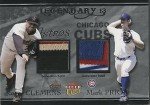 2004 Ultra Legendary Dual Game Used Clemens Patch