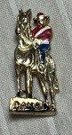 Royal Canadian Mounted Police Vintage Pinback Badge
