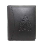 RCMP Crest Debossed Tuscany Leather Writing Journal