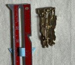 Royal Canadian Mounted Police Vintage Pinback Badge