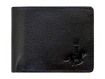 RCMP Bi-fold Badge Wallet in Midnight Black