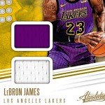 LeBron James 2019 Panini Absolute Jersey Patch Card