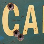World War II Metal Carentan Road Sign Replica