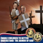 48-Piece Veteran Challenge Coin Set - Armor of God