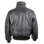 WW2 US G1 Leather Jacket Replica - Medium Black
