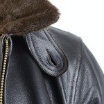 WW2 US G1 Leather Jacket Replica - Medium Black