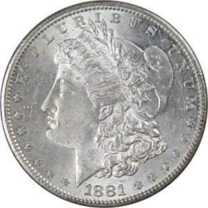 1881 S Morgan Dollar Silver Coin Collectible
