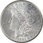 1881 S Morgan Dollar Silver Coin Collectible