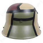 WW1 German M16 Helmet Replica - Camo Skull