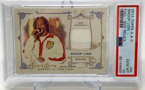 2014 Topps Snoop Lion #SL PSA 10 Collectible