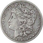 1897 O Morgan Dollar Silver $1 Coin