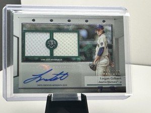 2024 Topps Logan Gilbert Rookie Patch Auto