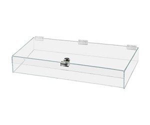 Locking Acrylic Display Case for Collectibles 19" x 13