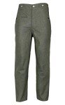 WW2 German M40 Field Grey Wool Trousers