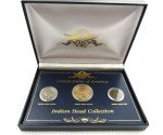 Indian Head 3 Coin Set with Display Holder