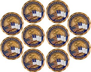Eagles Wings Christian Coin Tokens - Bulk Pack