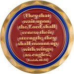 Eagles Wings Christian Coin Tokens - Bulk Pack