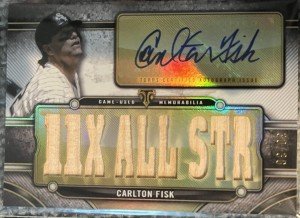 2024 Topps Triple Threads Carlton Fisk Relic /30