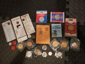 Vintage Coin and Token Collection: 25 Pieces