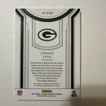2023 Panini National Treasures Jordan Love Gold Patch
