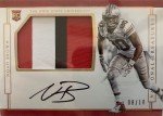 Noah Brown National Treasures RCs - Cowboys & Commanders