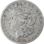 1879 O Morgan Dollar Silver $1 Coin Collectible