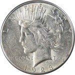 1923 S Peace Dollar 90% Silver Collectible Coin