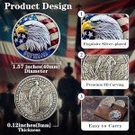 50Pcs Vintage Military Challenge Coins - Eagle Design