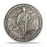 50Pcs Vintage Military Challenge Coins - Eagle Design